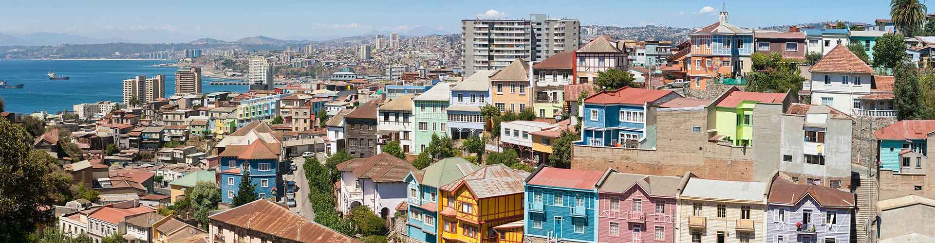 Valparaíso - Hostales en Valparaíso. Mapas de Valparaíso, Fotos y comentarios de cada Hostal en Valparaíso.