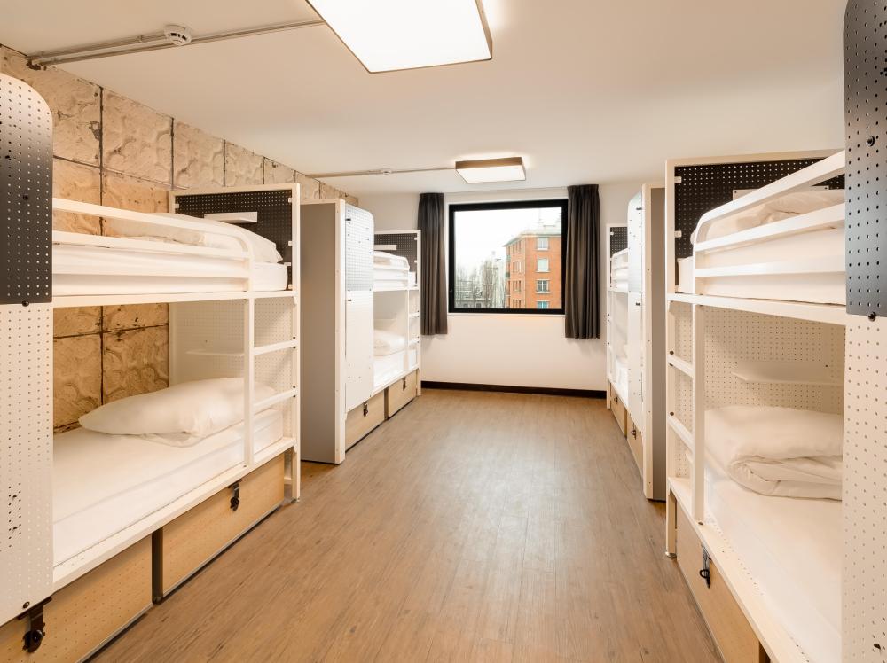 8 cama habitación compartida - Mixta - Standard - Baño privado