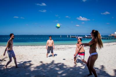 Voley de playa Image