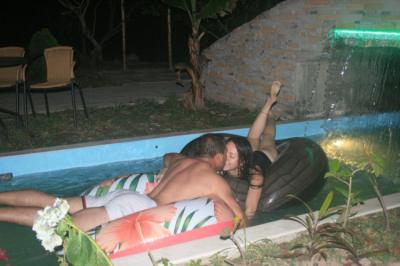 Piscina de río tranquilo Image